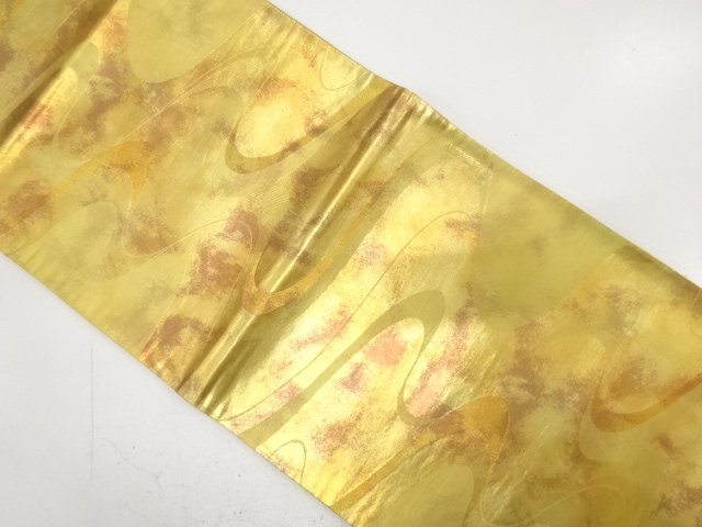 JAPANESE KIMONO / ANTIQUE FUKURO OBI / SILK / WOVEN STREAM
